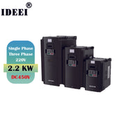 2.2KW Single Phase Three Phase DC450V 100PV Mini Solar Pump Inverter | AC/DC Auto Switch | GPRS Remote Monitoring | 99% MPPT Efficiency